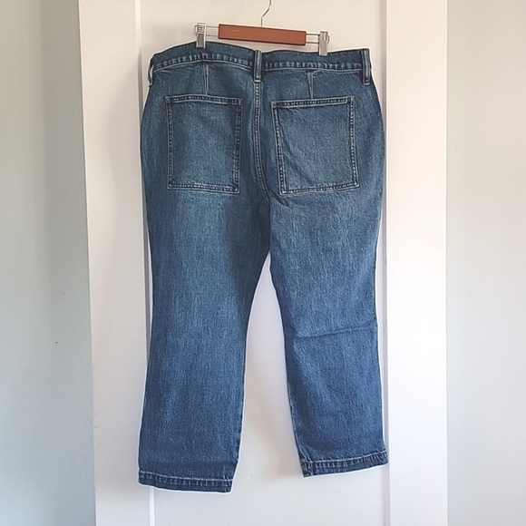 J. Crew Slim Leg cropped Jeans size 32 petite - Picture 5 of 5